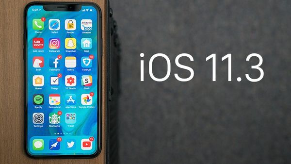 Apple veröffentlicht iOS 11.3